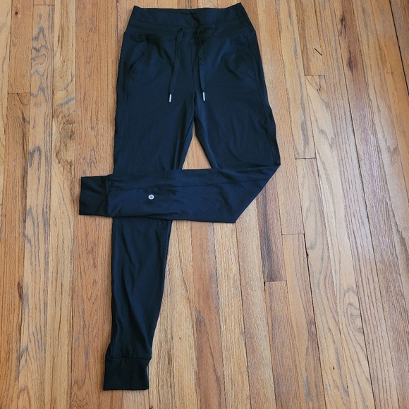 HALARA Softlyzero Plush High Waisted Drawstring Side Pocket Joggers Black Small - Picture 7 of 14